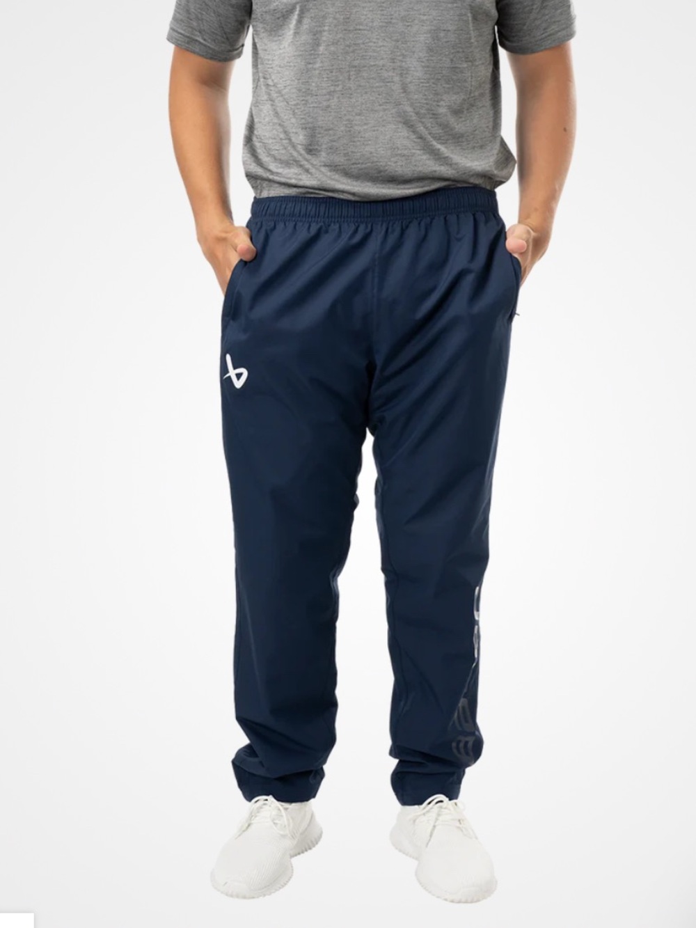 Bauer Team Lightweight Ice Hockey Pants Windbreaker Warm Up Men's Sz M Navy NWT